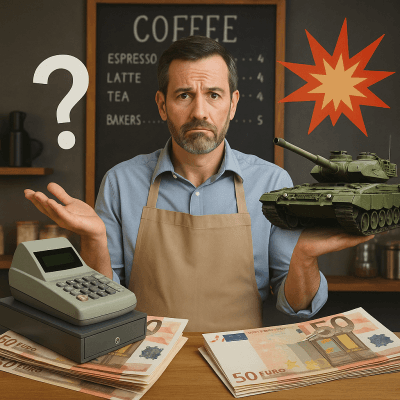 Quand l’économie de guerre devient le paravent d’une faillite budgétaire