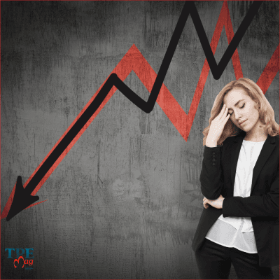 Défaillances et créations : zone rouge