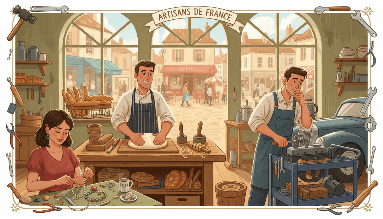 L’artisanat , cœur battant de l’économie française