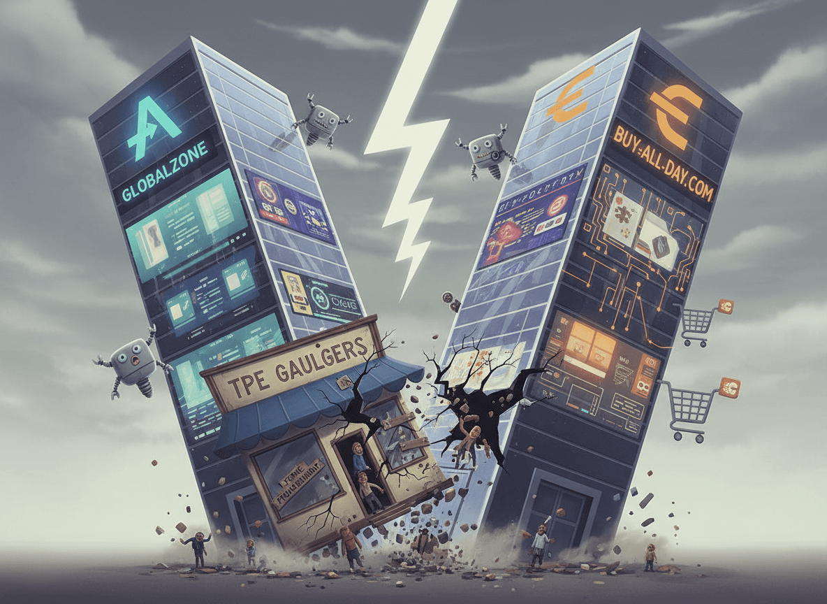 E-commerce : quand les géants festoient, les petits trinquent