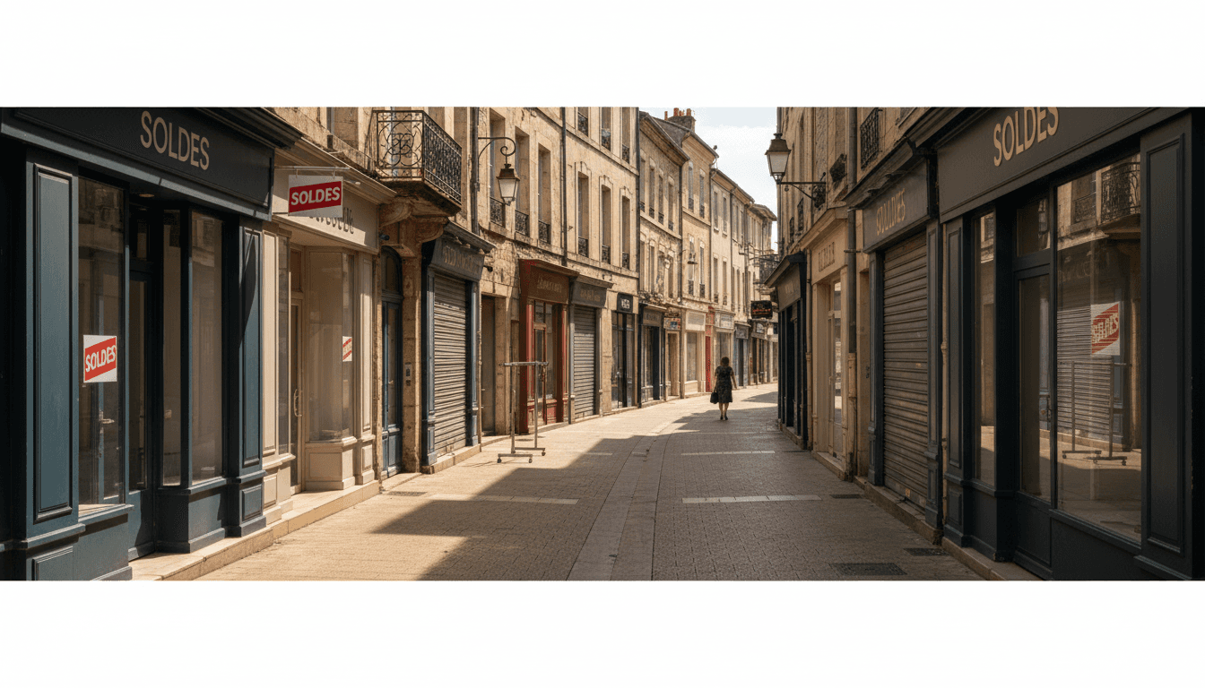 Soldes d'été, l'étau se resserre sur les petits commerçants