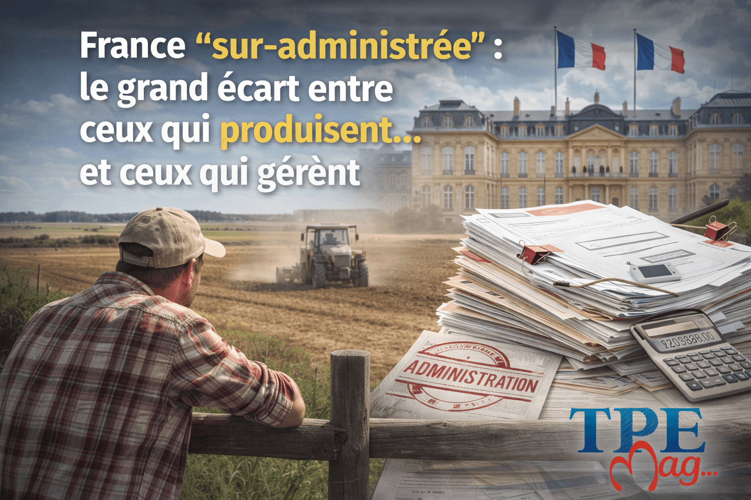 France « sur-administrée » : quand ceux qui produisent se heurtent au millefeuille
