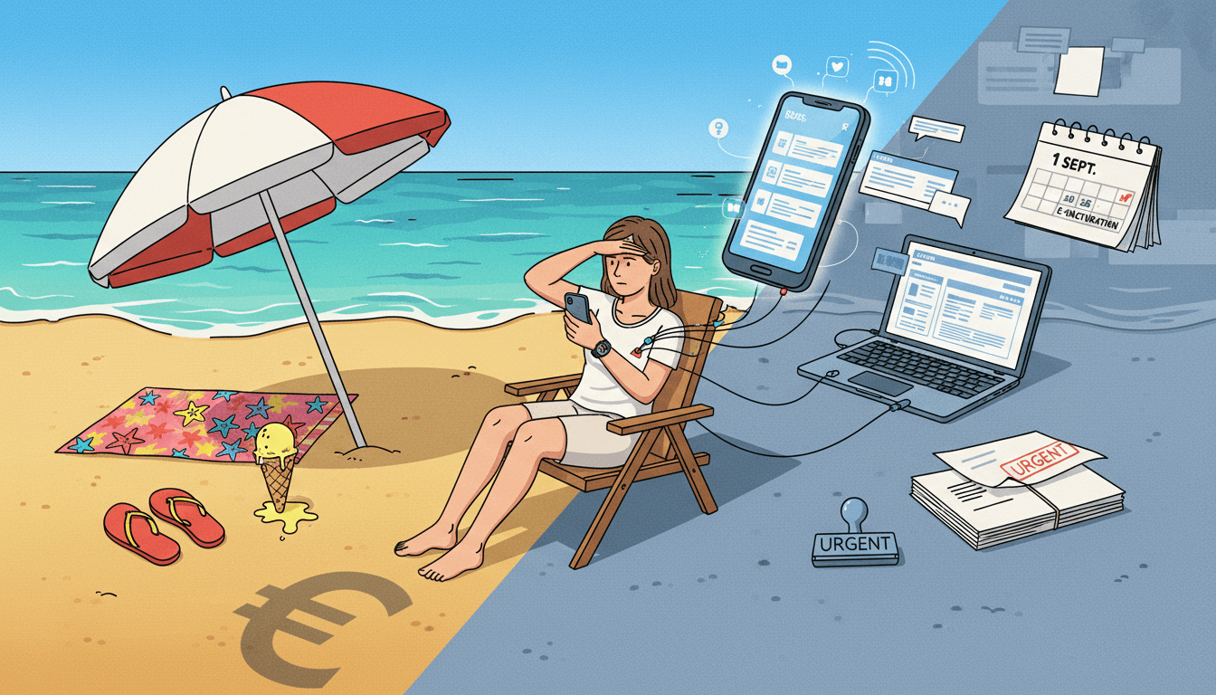 Patrons de TPE : l’été sans repos