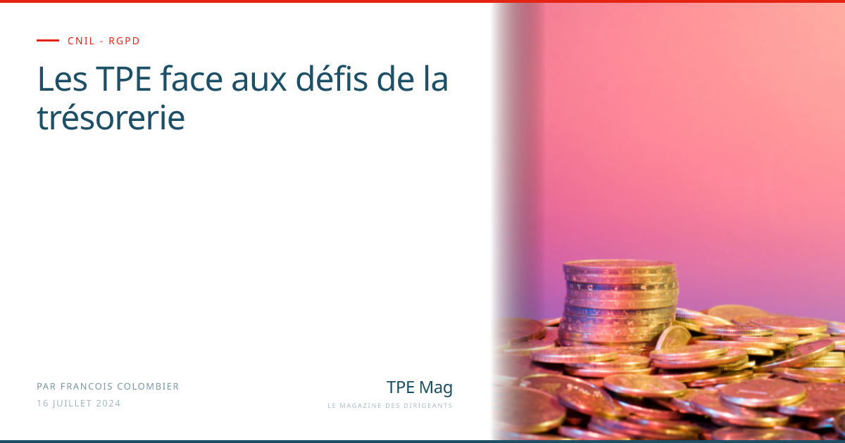 Les TPE face aux défis de la trésorerie — TPE Mag